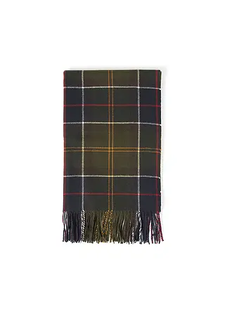 BARBOUR | Bufanda HAIESTARTAN | dunkelgrün